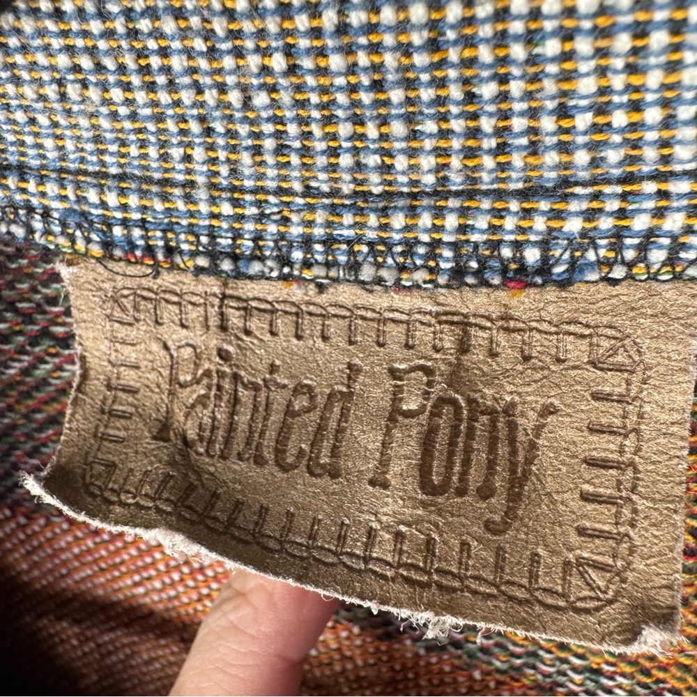 Vintage Painted Pony Tapestry Blazer - Picture 4 of 12